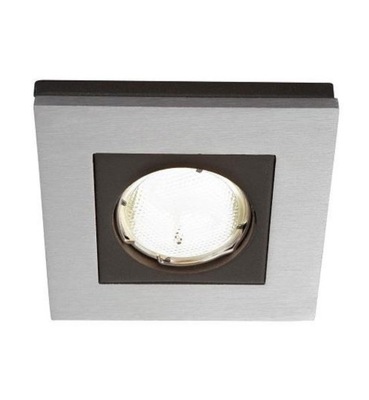 Koupelnové podhledové svítidlo HEKA 1xGU10/10W/230V hliník
