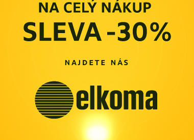 SLEVA -30 % NA VŠECHNO SKLADEM!