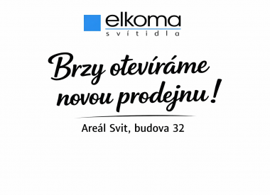Brzy otevíráme novou prodejnu!