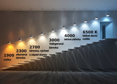 CCT LED - jednoduchá změna barvy světla