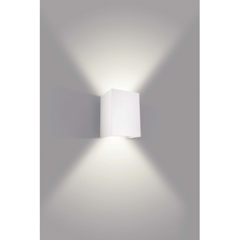 Nástěnné LED svítidlo Hopsack v bílém provedení od výrobce Philips