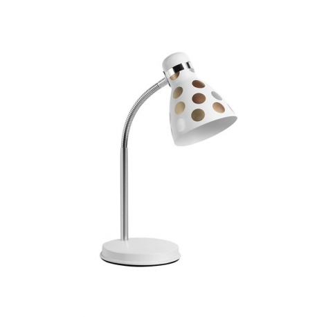 NIPEKO GX6315S STOLNÍ LAMPA FANDA PUNTÍK ZLATÝ E27/60W/220-240V